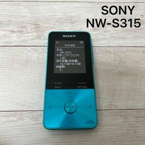 SONY WALKMAN NW-S315 ソニー ウォークマン デジタルミュージックプレーヤー 動作確認済み