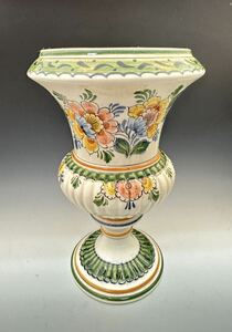デルフト　フラワーベース 花瓶 (343) 花器 置物 