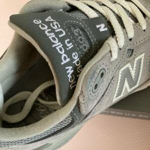 【美品希少】ニューバランス M993 GL（グレー）new balance/ USA /米国製 スニーカー M993GL /26cm / Dワイズ / 箱付き / オリジナルの画像9