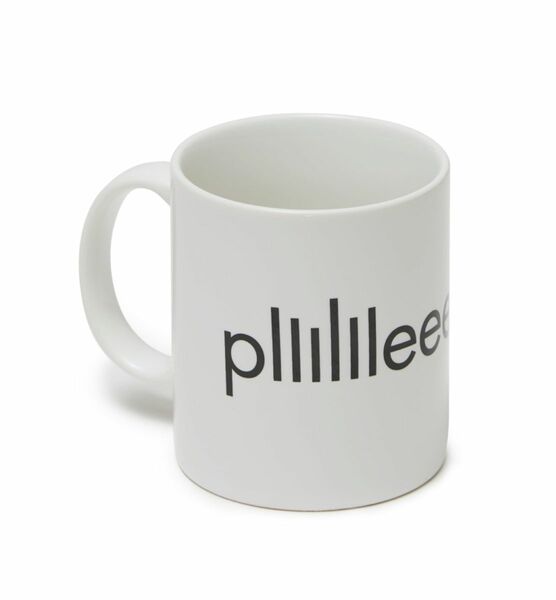 plllllleeeasse logo mug 新品未使用