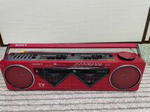 SONY ソニー CFS-W50 ステレオ　ラジカセ テープ 昭和 レトロ ラジオ _画像1
