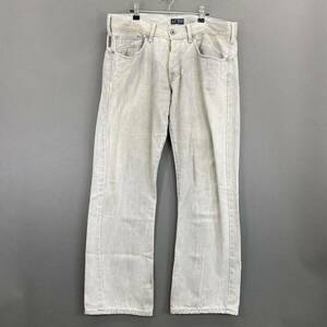 Ae30 ARMANI JEANS Armani Jeans jeans strut jeans damage processing long pants gray jeans men's gentleman clothes XL corresponding 
