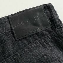 ◯12d15 《美品》 DSQUARED2 ディースクエアード イタリア製 S71LB0564 COOL GUY JEAN ストレートテーパードパンツ ボトム 46 グレー_画像7