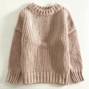 30e4 [ beautiful goods ] DRIES VAN NOTTEN Dries Van Noten Ran way put on low gauge Short sweater pink mo hair . Belgium made knitted 