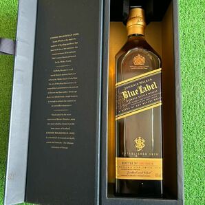 【未開栓】Johnnie Walker ジョニーウォーカー ブルーラベル ウイスキーの画像2