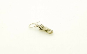  earrings f lower tie doll ... silver 925