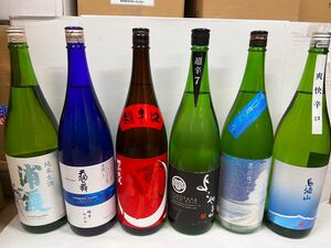 【一升瓶】辛口日本酒6本セット！