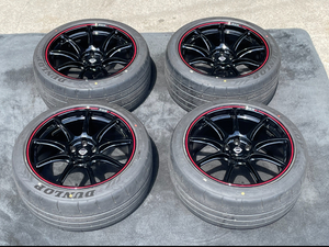 R35 GT-R NISMO 純正 タイヤ ホイール 2024 MY24 DUNLOP ダンロップ 4本セット 新車外し