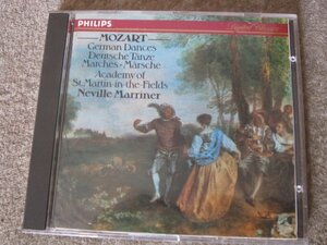 CD7248-マリナー モーツァルト ドイツ舞曲
