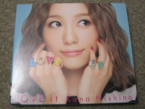 CD3585-西野カナ　LOVE it　CD+DVD