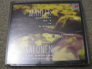 CD7262-エサ＝ペッカ・サロネン　マーラー　交響曲第３番　２枚組