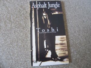CS155-シングルCD　TOSHI X JAPAN ASPHALT JUNGLE