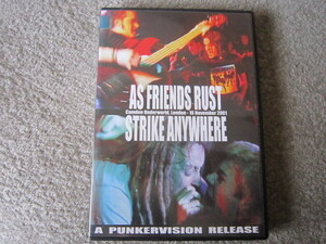 D289-【DVD】AS FRIENDS RUST STRIKE ANYWHERE