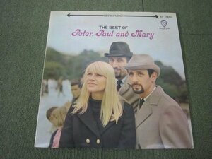 LP6286-ピーター・ポール・アンド・マリー　THE BEST OF PETER PAUL AND MARY　赤盤