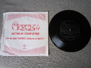 E10151-【EP】ANTHEM　VICTIM IN YOUR EYES　ソノシート　非売品