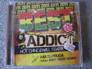 CD1391-DJマチルダ　ADDICT 2011 BEST HOT DANCEHALL FEVER CD+DVD