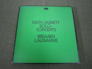 LP6523-KEITH JARRETT SOLO CONCERTS BREMEN LAUSANNE　３枚組