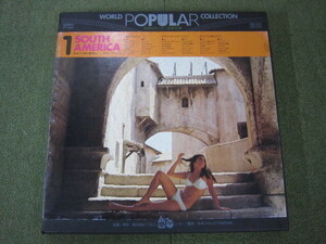 LP4962-世界ポピュラー音楽全集１　ヌードジャケット　WORLD POPULAR COLLECTION　３枚組　