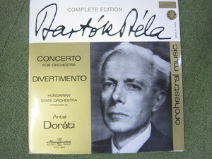 LP3669-Bartok Concerto for Orchestra Divertimento Hungaria State Orch. Antal Dorati Complete Edition SLPX11437