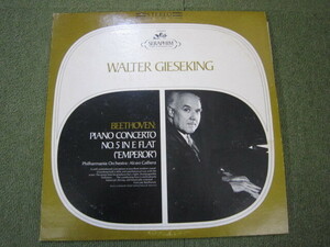 LP5338-WALTER GIESEKING　ベートーヴェン　PIANO CONCERTO NO.5 EMPEROR