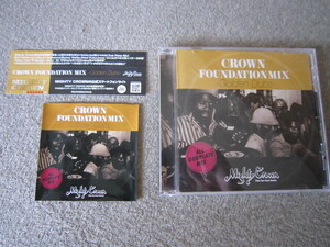 CD1783-Mighty Crown CROWN FOUNDATIONMIX GOIDEN DUBS ステッカー付き