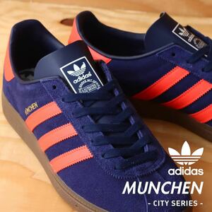 未使用★アディダスミュンヘンMUNCHEN adidasシティシリーズ28.5cm