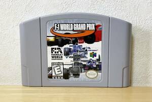 Nintendo64 f1 world grand prix North America version overseas edition start-up has confirmed 