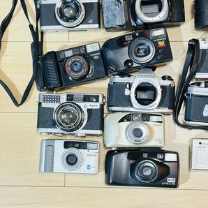 1円～ まとめ売り コンパクトカメラ 計32台 Canon、Nikon、Konica、OLYMPUS、PENTAX、RICOH、ｍinolta等 カメラ まとめの画像3