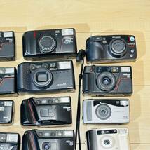 1円～ まとめ売り コンパクトカメラ 計24台　Canon、Nikon、Konica、FUJIFILM、OLYMPUS、PENTAX、ｍinolta、L35AD等 カメラ まとめ_画像4