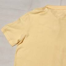 【送料無料】90s CHAPS RALPH LAUREN 半袖ポロシャツ 黄色　メンズXLサイズ　チャップスラルフローレン_画像8