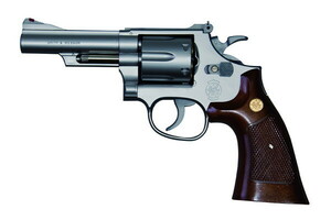 クラウンモデル S&W M66 .357マグナム 4インチ ウッドタイプグリップ ホップアップエアリボルバー 10歳以上用　送料無料