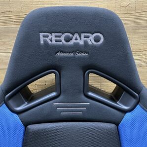 希少★限定600脚 RECARO レカロ SR-7 SR7 Advanced Edition アドバンスエディション 2019 BL ブルー シートヒーター付 2脚セット の画像3