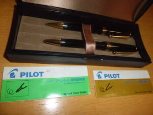 パイロット カスタム74 油性ボールペン 回転式　＋　シャープペンシル　シャーペン　PILOT