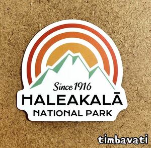 新品【アメリカ】ハレアカラ 国立公園 ステッカー　1060