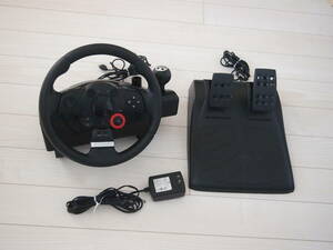 PS3、PS2　レーシングホーイル　コントローラー　Driving Force GT LPRC-14500