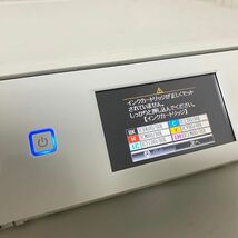 EPSON エプソン インクジェットプリンター EP-808AW ホワイト 本体 通電確認済み 現状品 ジャンク y-051401-37_画像2