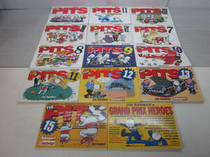 A4066. foreign book The Pits etc. 14 pcs. Jim Bamber dirt have 
