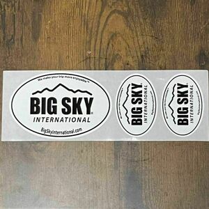 BIG SKY　公式 ステッカー　シール　ビッグスカイ　大1小2枚のセット