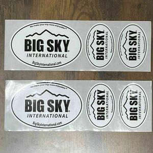 BIG SKY　公式 ステッカー　シール　ビッグスカイ　大2小4枚のセット