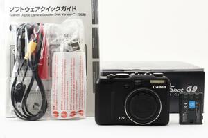 【245A】Canon キヤノン PowerShot G9 パワーショット コンパクトデジタルカメラ