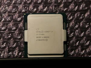 【BIOS起動のみ確認】Intel Core i7-7740X LGA2066 SR3FP ②【1円スタート】