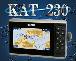 KAT-230 AIS Class B Эксклюзивная GPS-антенна Прикрепленная VHF No Antenna Light Electric 7-дюймовая сенсорная панель Тип диаграммы Koden Rotter