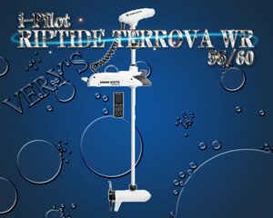 2024年NEWモデル アイパイロット 正規品 55/WR-60 RT テローバ 技適マーク有 i-PILOT 海水用モデル RIP TIDE TERROVA WR 60インチ ミンコタ