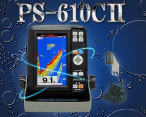 PS-610CII 5 широкий жидкокристаллический портативный Fish finder PS-610C2 ho n Dex HONDEX