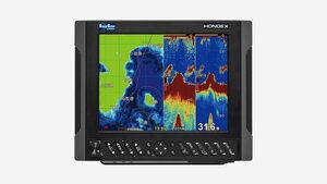 HDX-10C TD340 HD03he DIN g сенсор имеется прозрачный коричневый -p Fish finder HONDEX ( ho n Dex ) 10.4 type цвет жидкокристаллический GPS антенна встроенный GPS плоттер 