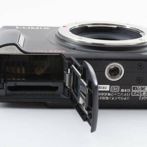 Panasonic Lumix DMC-GF2 12.1MP ミラーレス デジタル カメラ ボディ ブラック ケース付き パナソニック 256の画像9
