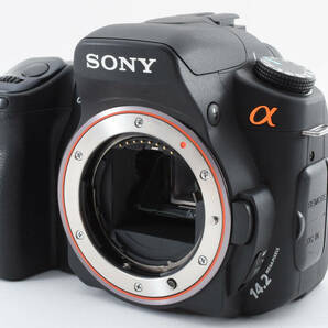 Sony Alpha DSLR-A350 デジタル 一眼レフ カメラ ボディ ブラック 4GB付き ソニー 297の画像2