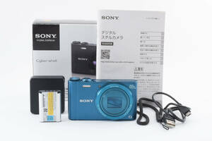 Sony Cyber-Shot DSC-WX300 20x デジタル カメラ ブルー 箱付き ソニー 279