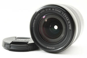 Canon ズームレンズ EF-M 18-55mm F3.5-5.6 IS STM レンズ ブラック キヤノン 780