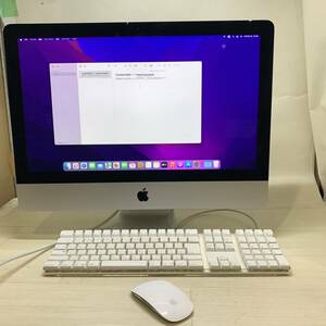 ■Apple iMac A1418 macOS lntel Core i5 メモリ8GB 1TB キーボード・マウス付 中古品 パソコン マック マッキントッシュ■G41977